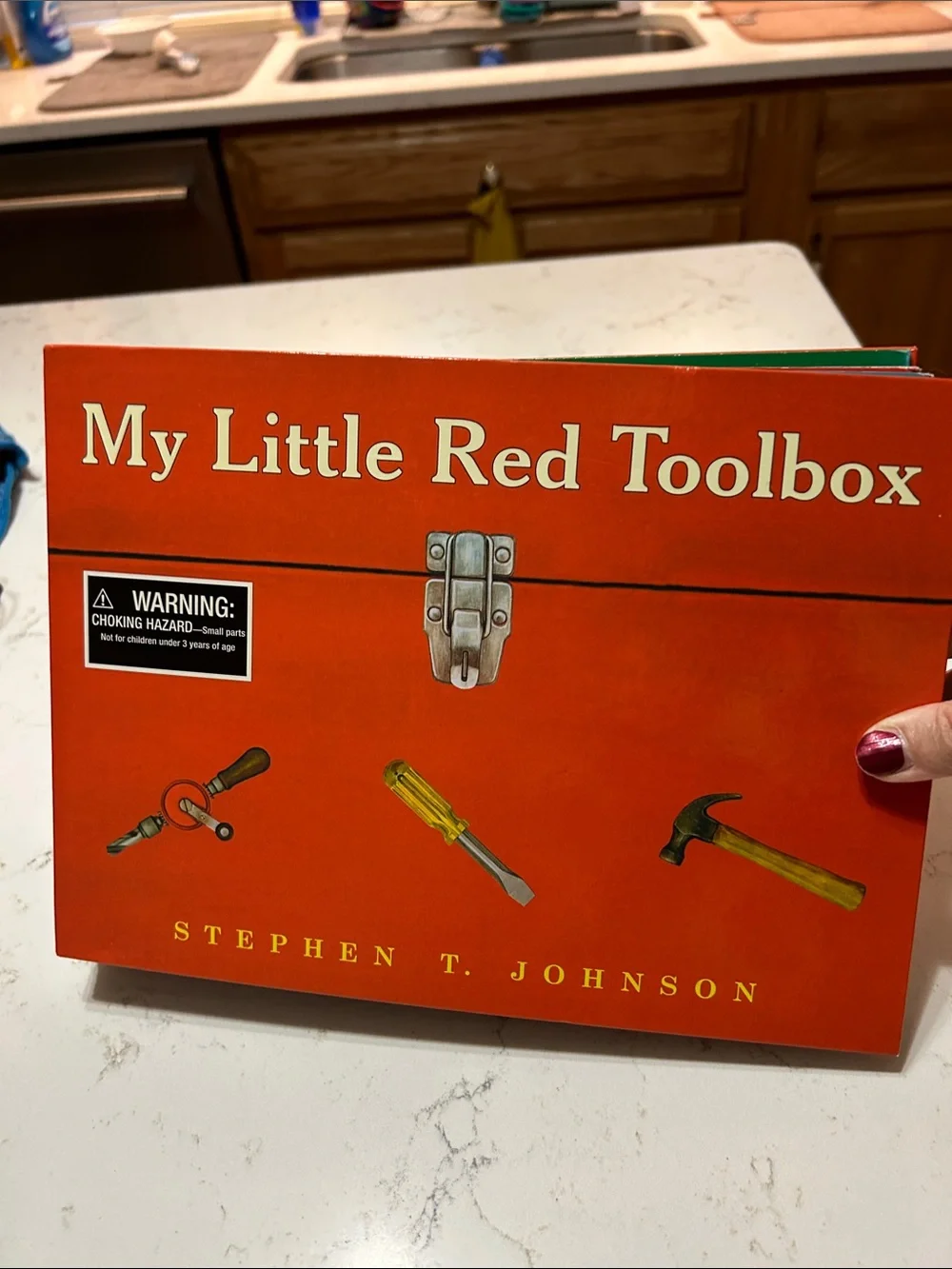 My Little Red Toolbox Kids Book - Red